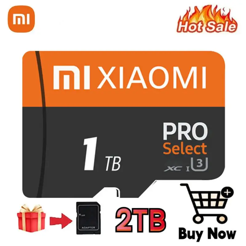 Xiaomi Micro SD Card High Speed SD Memory Card 128GB 256GB 32GB 64GB MicroSD U3 A2 TF Flash Card for Phone Camera table PC