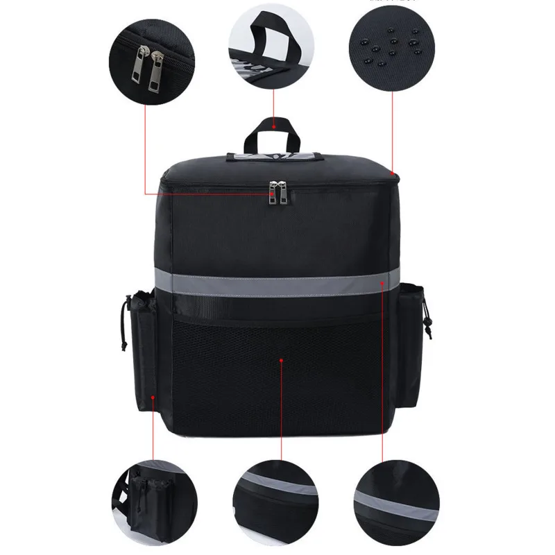 15/35L Extra Large Thermal Food Bag Cooler Bag Refrigerator Box Fresh  Keeping Food Delivery Backpack Insulated Cool Bag