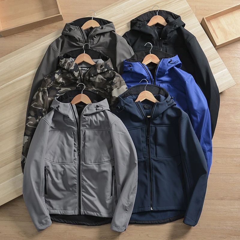 

Мужская уличная подкладка Fce Soft ell Jaet с капюшоном, ветрозащитная, водонепроницаемая, дышащая, серия GM Faion Urban Sle, весна-осень