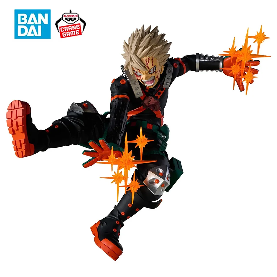 

Горячая фигурка BANPRESTO My Hero Academy FINAL SEASON FIGURE Katsuki Bakugo, аниме-модель, игрушка в натуральной упаковке