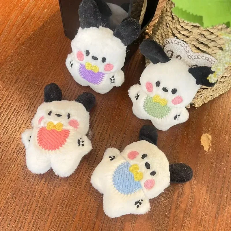 New Kawaii Sanrio Pochacco Cute Stuffed Plush Doll Pendant Keychain Backpack Pendant Children's Birthday Gift Christmas Gift