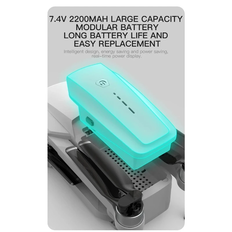 Upgraded 7.4V 2200mAh High Quality Drone Battery High Capacity for KF102 Mini Dorne Accessories in Stock Rechargeable Battery - Image 5