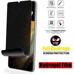 Anti-Spy Privacy Hydrogel Film Poco X6 X5 X3 X4 F5 Pro 5G F5 M4 Pro Film Poco F4 GT Screen Protector For Poco M6 M5 M5S