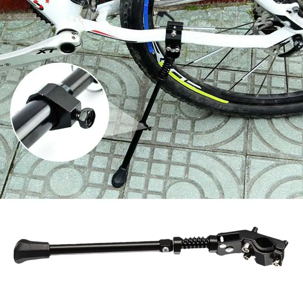 

Mountain Road Bicycle Kickstand Parking Stand Mount Adjustable Aluminum Alloy Bicycle Side Support Bike Cycling Accessories