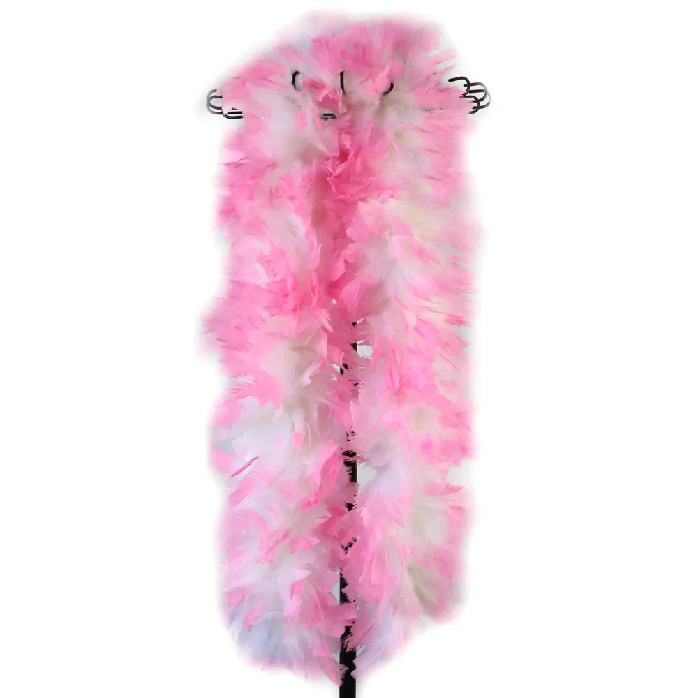 200 Grams Fluffy Turkey Feathers Boa Decoration for Wedding Party Clothing Dress Shawl Width 22CM Accessories Craft Plume Ribbon