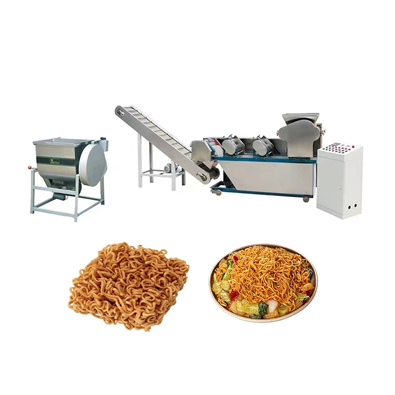 FOODLINE High Yield Non-fried Instant Noodle Production Line Hot Air Drying Noodle Production Assembly Line