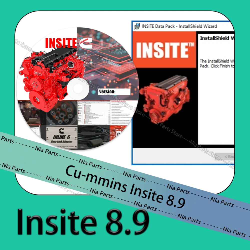 

FOR INLINE6 Cu-mmins Insite 8.9 update 2023 OBD external equipment Diagnostic software Auto Repair tuning car Code reader vci