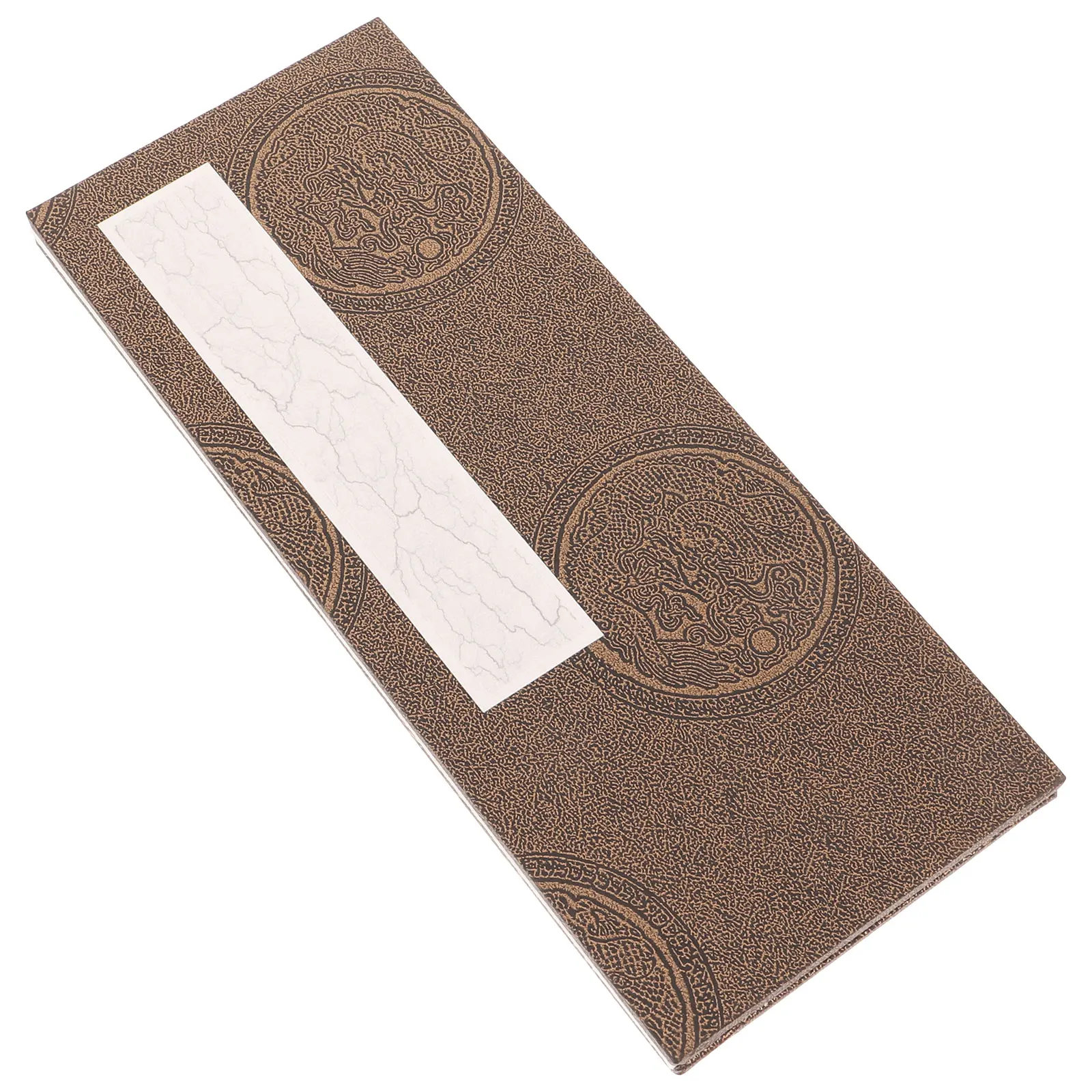 

Calligraphy Folding Book Blank Xuan Paper Semi Cooked Rice Sumi Painting Chinese Calligraphy Paper Retro Atmosphere Portable