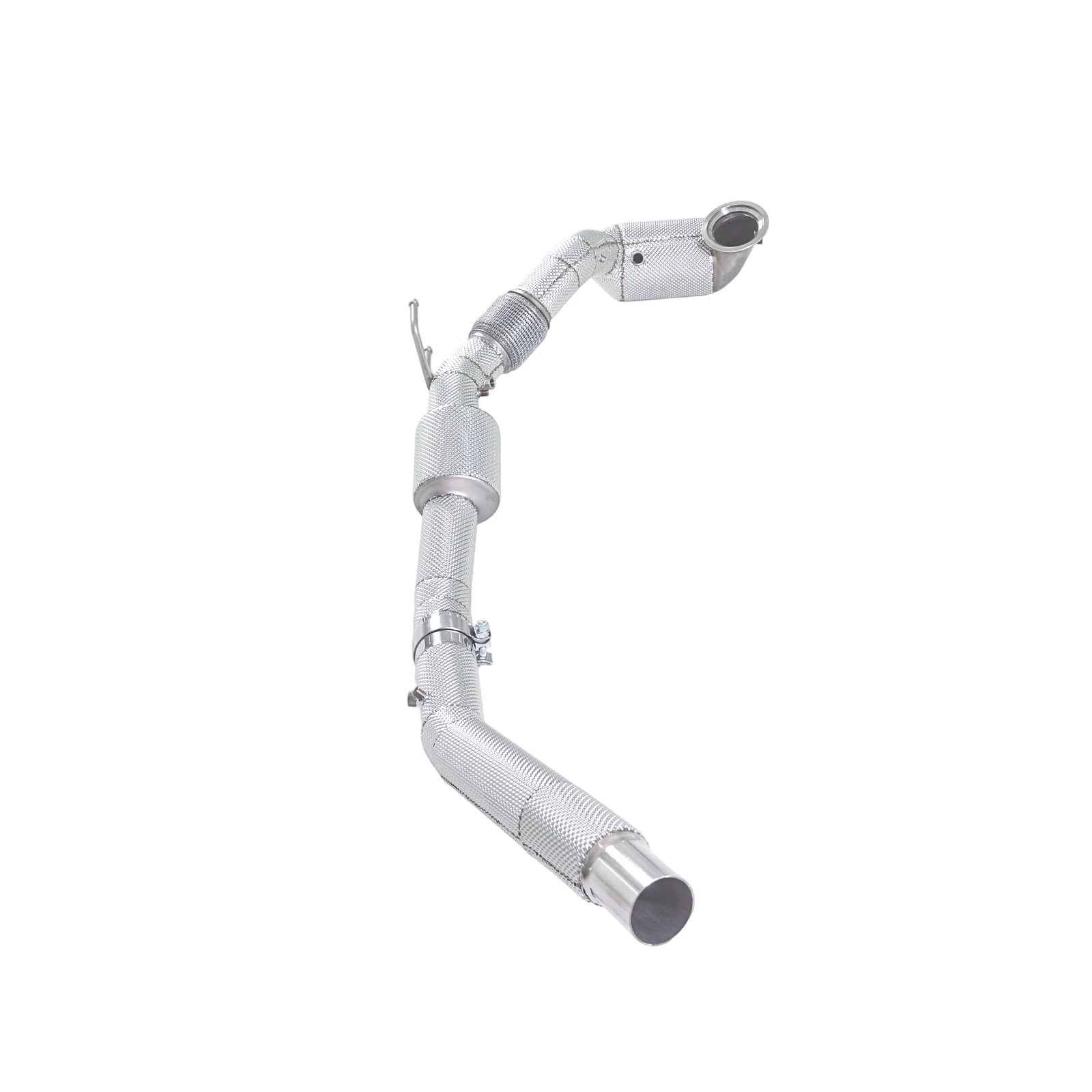 

GFC is applicable to SEAT cupra Ateca 2.0T 304 stainless steel Catted downspout exhaust with insulating heat shield