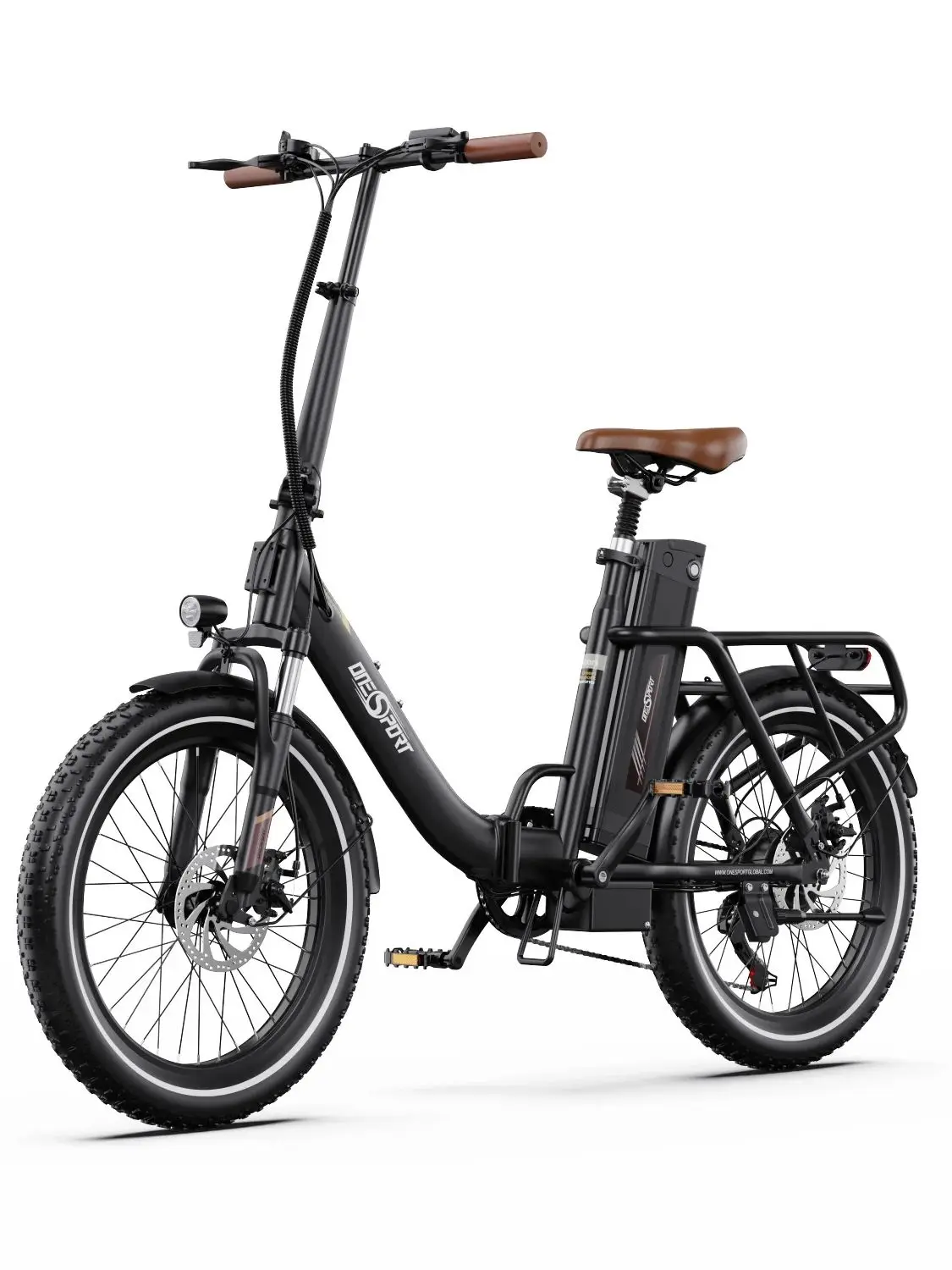 ONESPORT OT16-2 Hochwertiges All-Terrain-Elektrofahrrad 250W Motor 48V 15,6Ah Akku 20-Zoll-Reifen Pendler-Elektrofahrrad