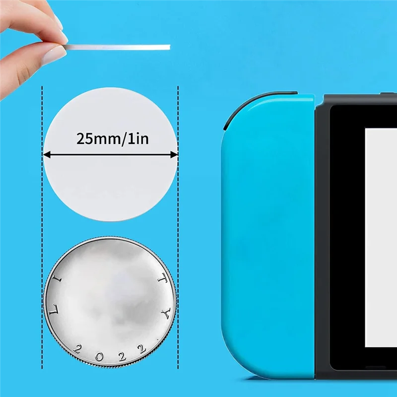 A13E-50 шт. Ntag215 метки RFID NFC-карта пустая перезаписываемая ПВХ NFC 215 тег круглый 25 мм/1 дюйм