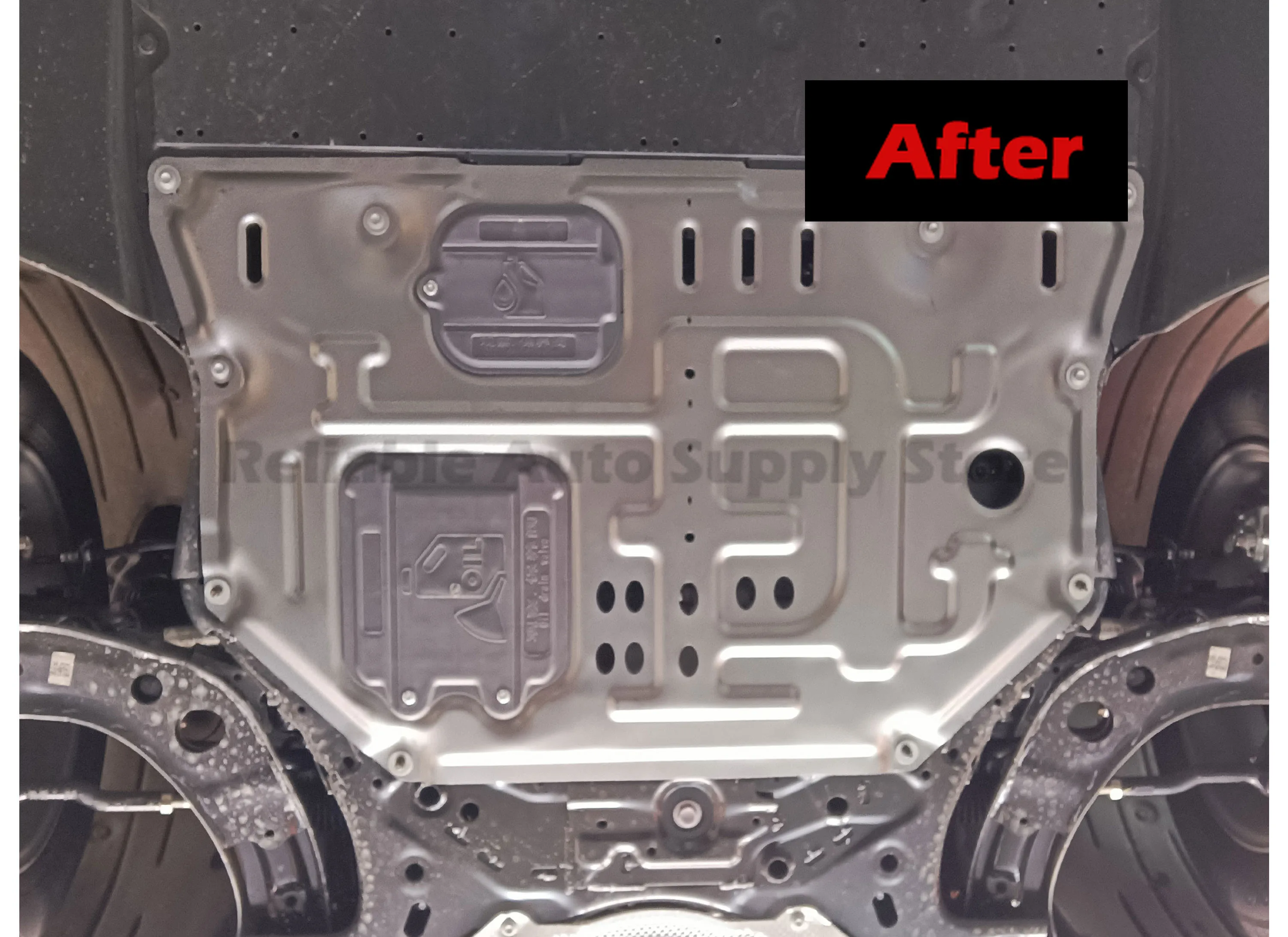 Universal Engine Protection Plate Reinforced Design Simple Mount Under Car Shield For Mazda CX -30 Xingye 2020-2021