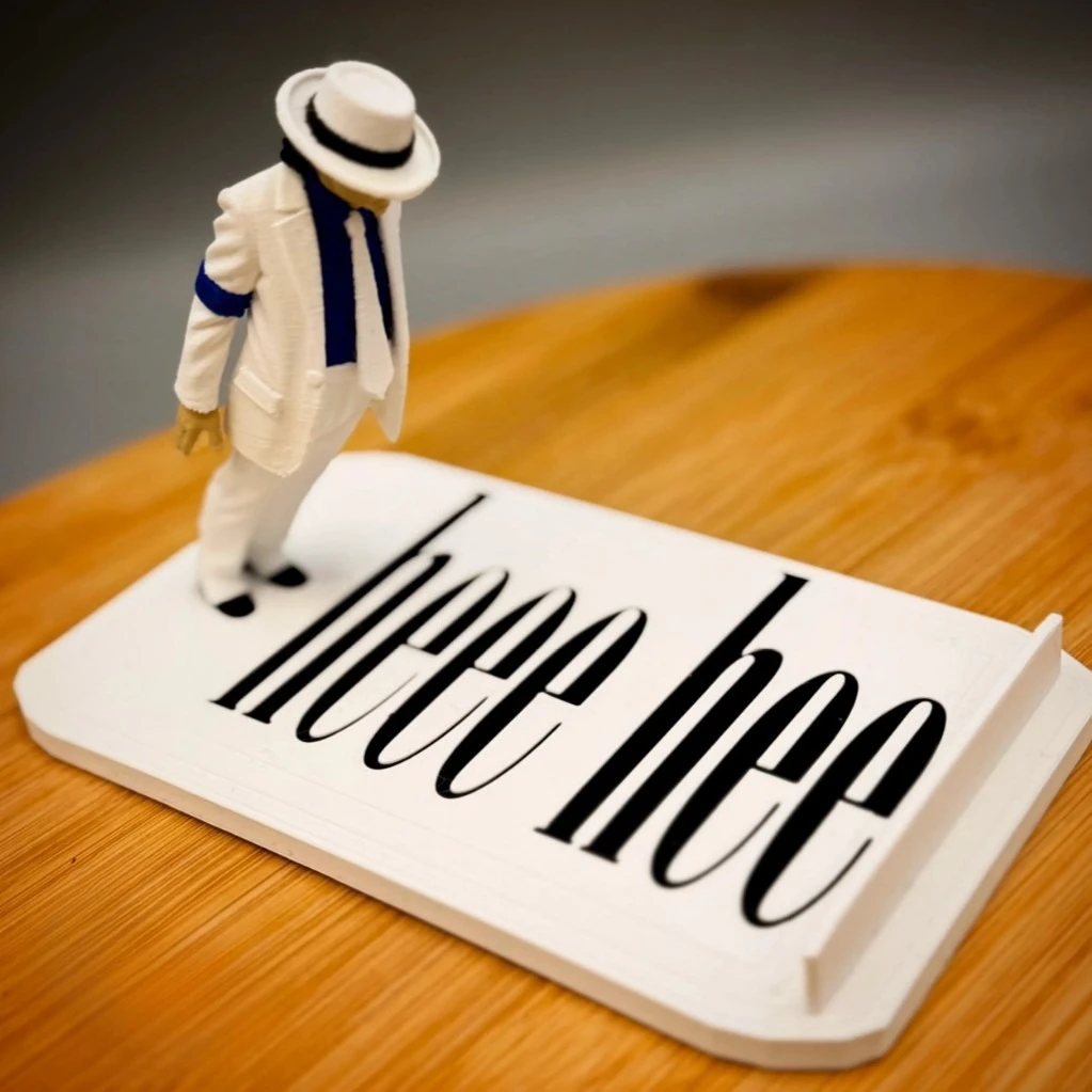 Office Table Accessories Unique - Michael Jackson Desk Phone Stand Desktop