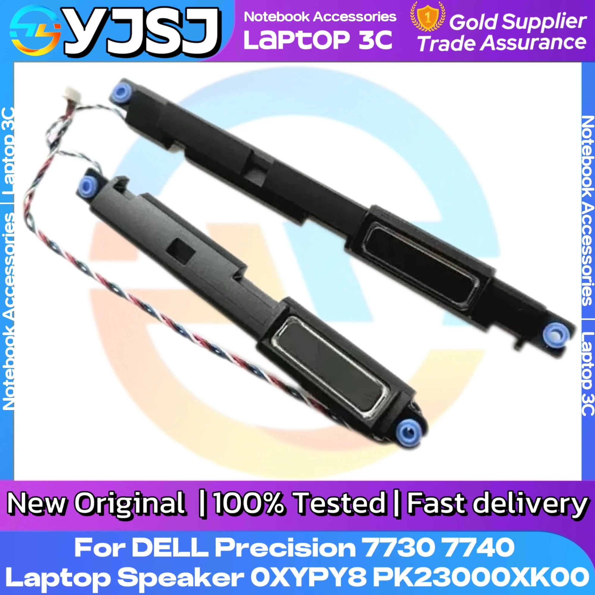 New Original Laptop Notebook Audio Speaker For DELL Precision 7730 7740 built-in speaker horn audio CN-0XYPY8 PK23000XK00