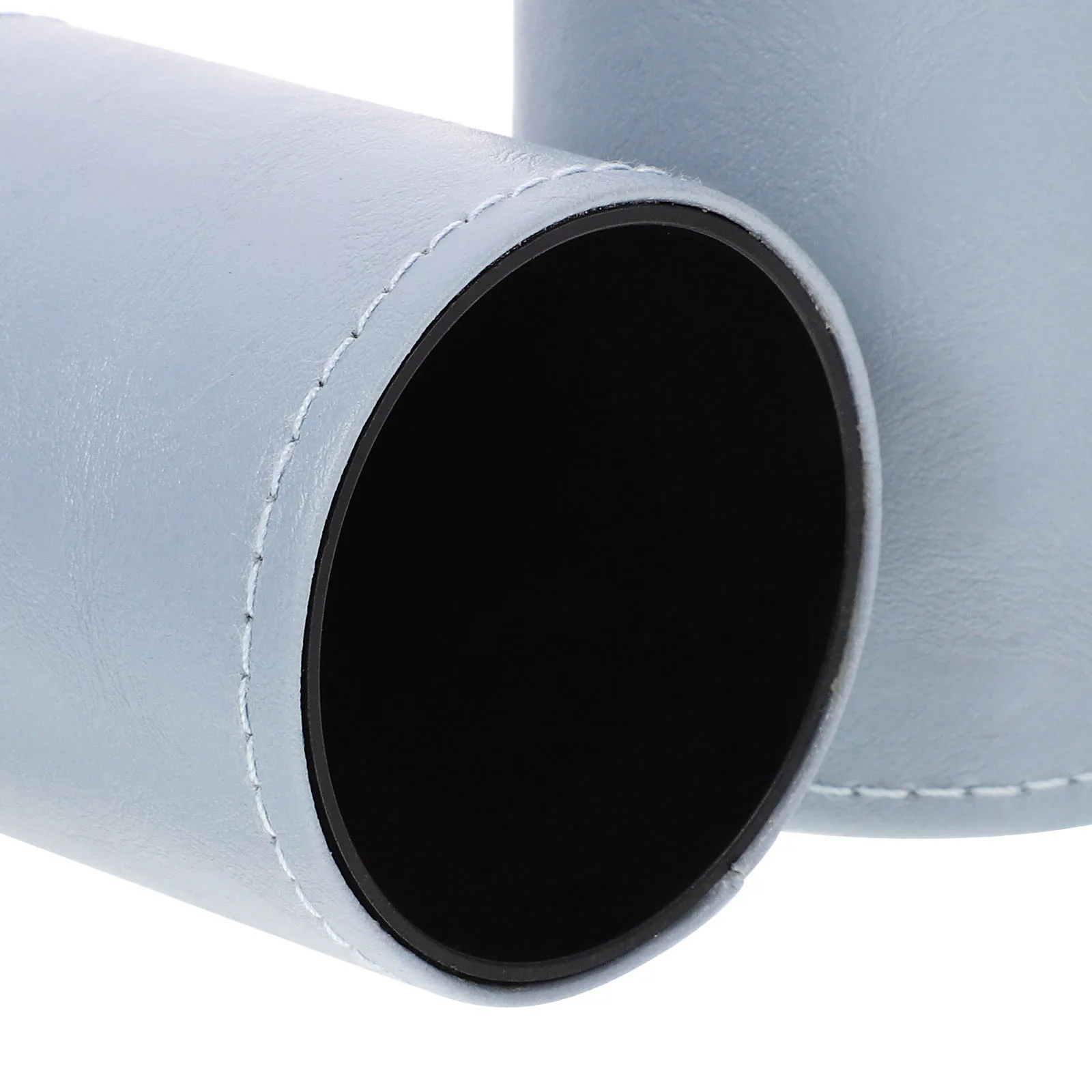 Organizador de Pincéis de Maquiagem de Grande Capacidade em PU, Suporte para Canetas de Mesa, Porta-Maquiagem, Recipiente de Armazenamento para Artesanato