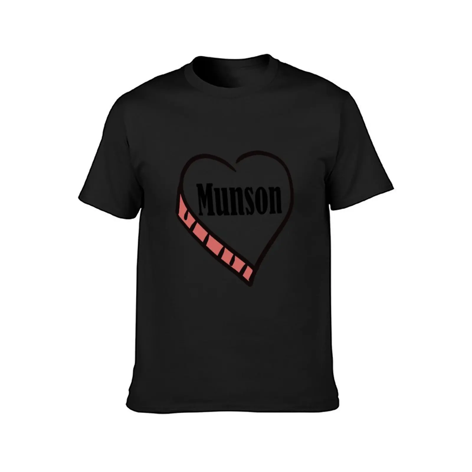 Eddie Munson Heart T-Shirt tees Aesthetic clothing for a boy mens graphic t-shirts big and tall