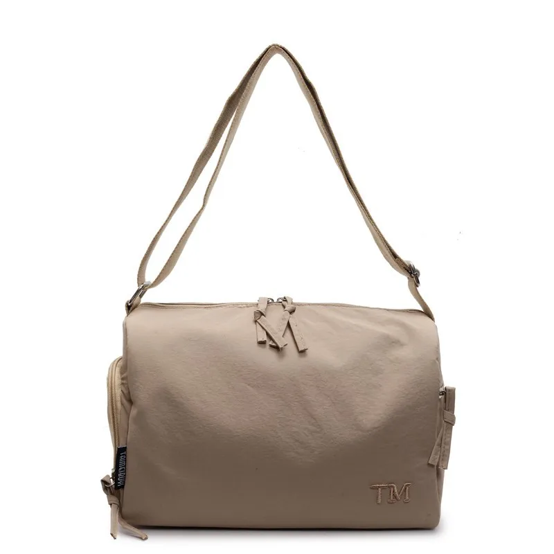 Холщовая дорожная сумка для женщин, повседневная легкая сумка через плечо для женщин, спортивный рюкзак для хранения, универсальная ручная кладь, суммка