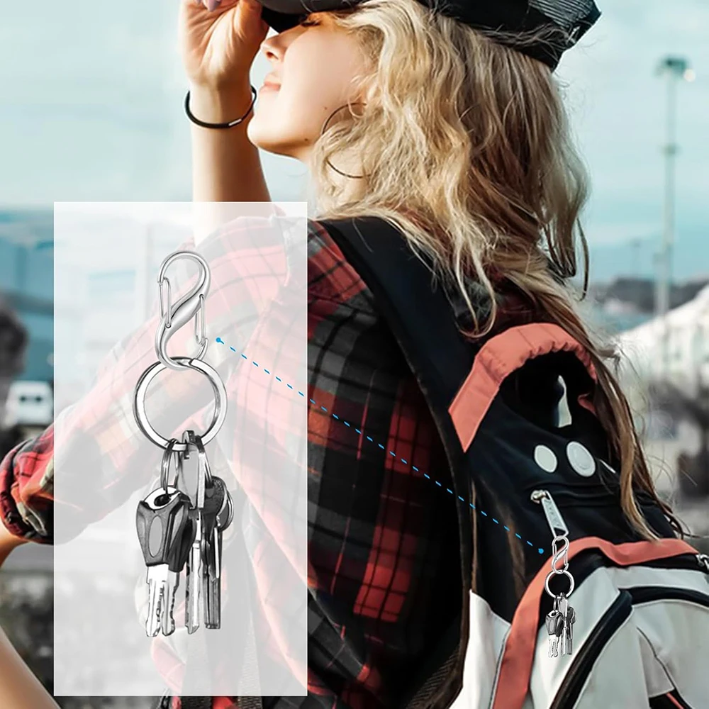 10 قطعة 40 مللي متر سستة كليب مكافحة سرقة مزدوجة مفتوحة سستة سحب إبقاء على ظهره سستة مغلقة للأمتعة الملابس سترة ظهره