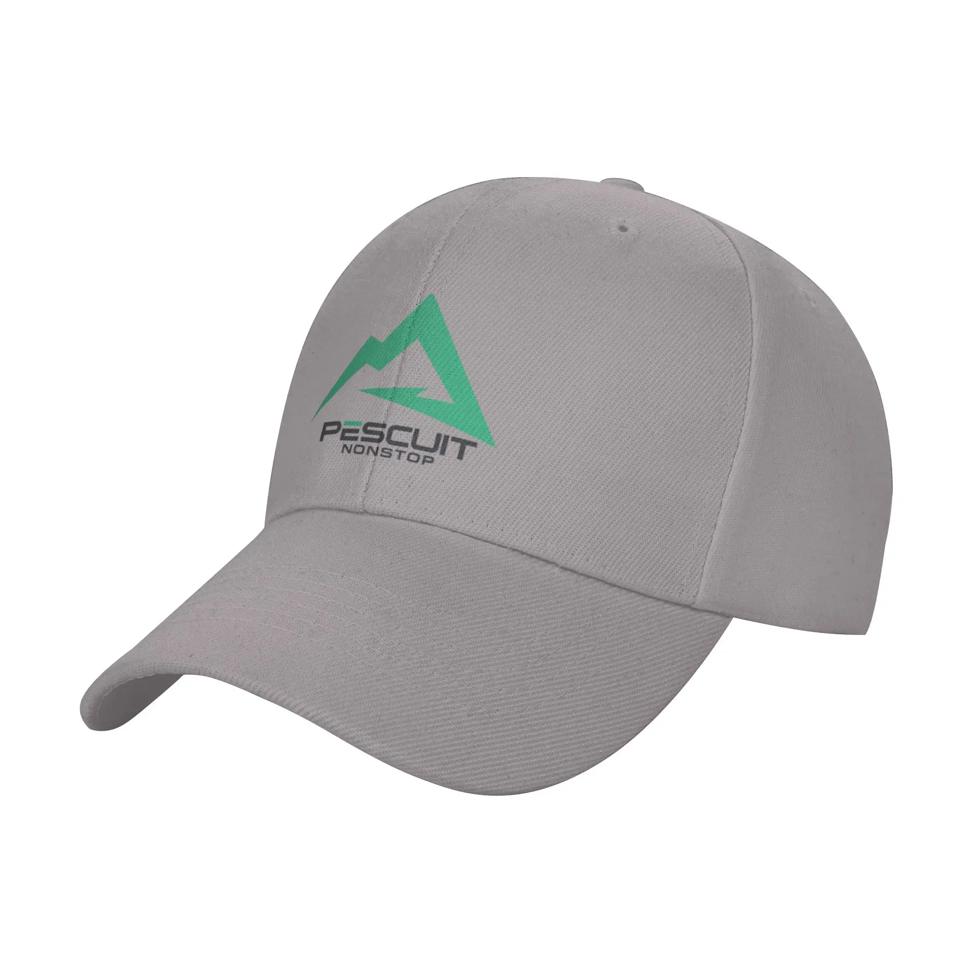 Hot Sale PESCUIT NONSTOP GREEN Baseball Cap  Relaxed Fit Men's Hat  Autumn Trip Men's Hat