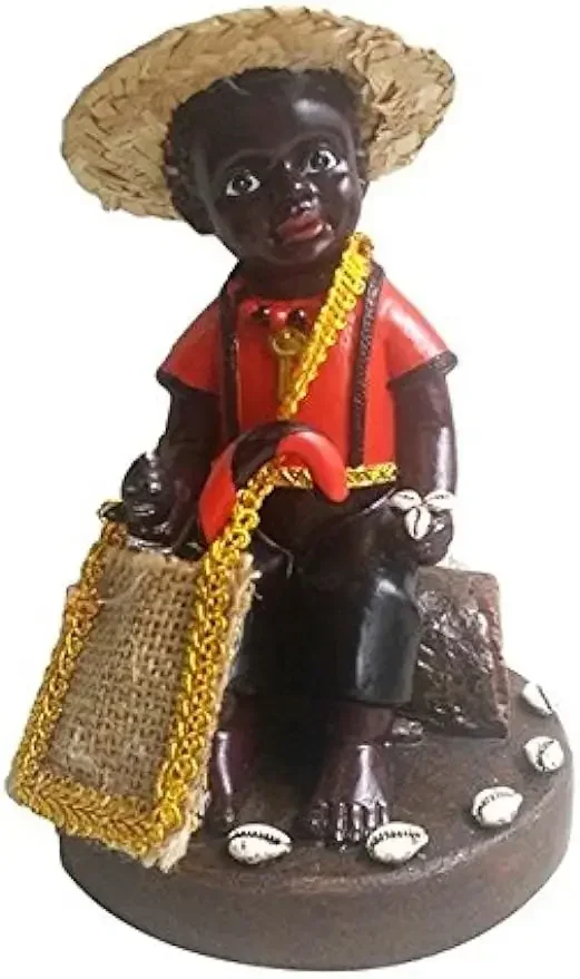

6" Statue Baby Elegua Figurine Santeria Yoruba Orisha African God A
