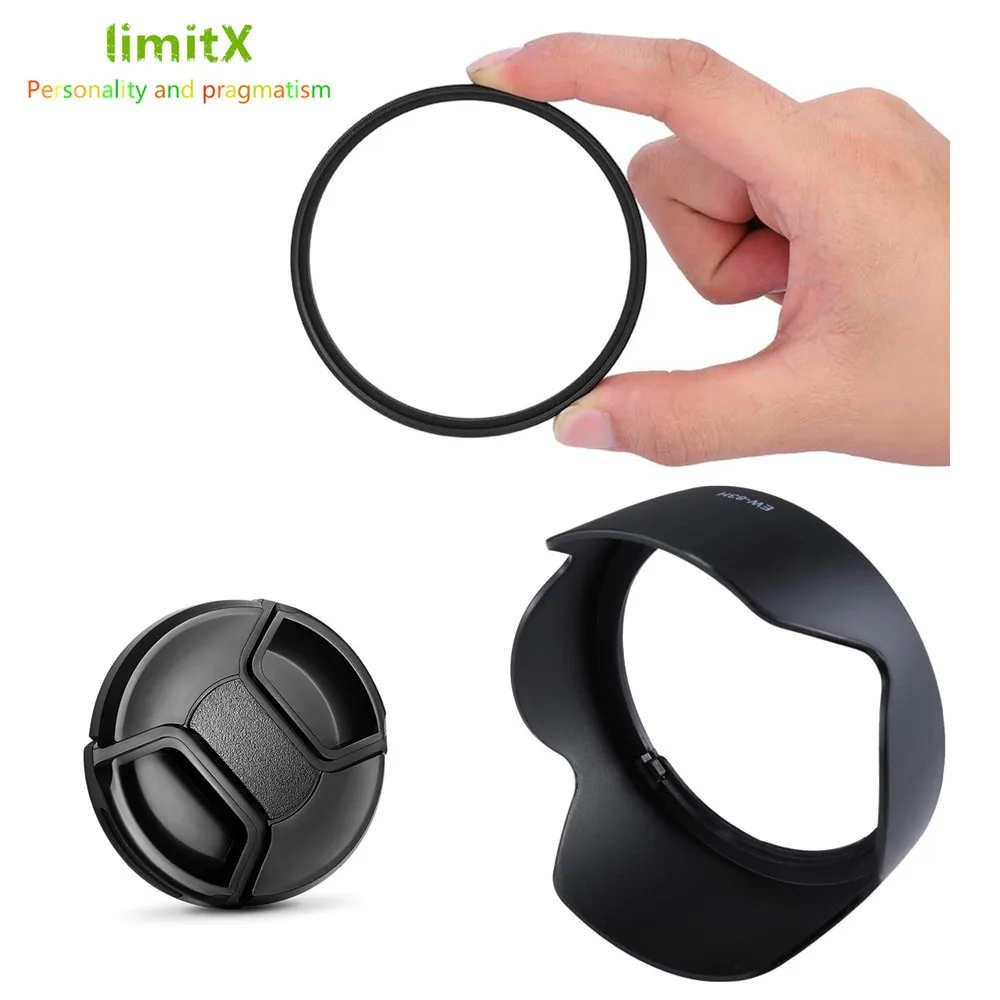 غطاء غطاء عدسة حربة EW83H لمرشح الأشعة فوق البنفسجية لكاميرات Canon EF 24-105mm f/4L هو عدسة USM 24-105 على EOS 90D 80D 70D 5D III IV 6D 7D Mark II