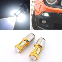 2Pcs 12V 6000K Xenon White LED Bulbs Daytime Running Light DRL Fit for Jeep Renegade 2015 2016 2017 2018 2019 2020