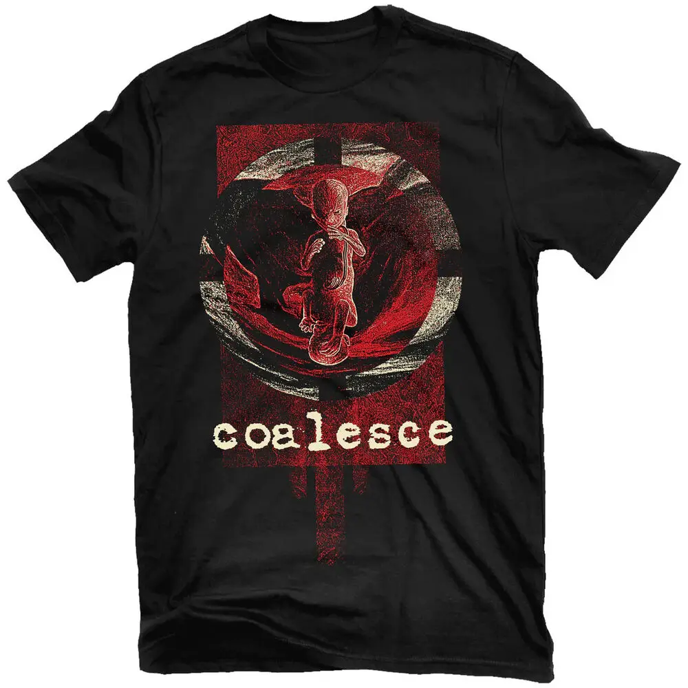 COALESCE 0:12 Revolution In Just Listening T-Shirt NEW! Relapse Records TS4784  High Quality 100%Cotton Short Sleeve