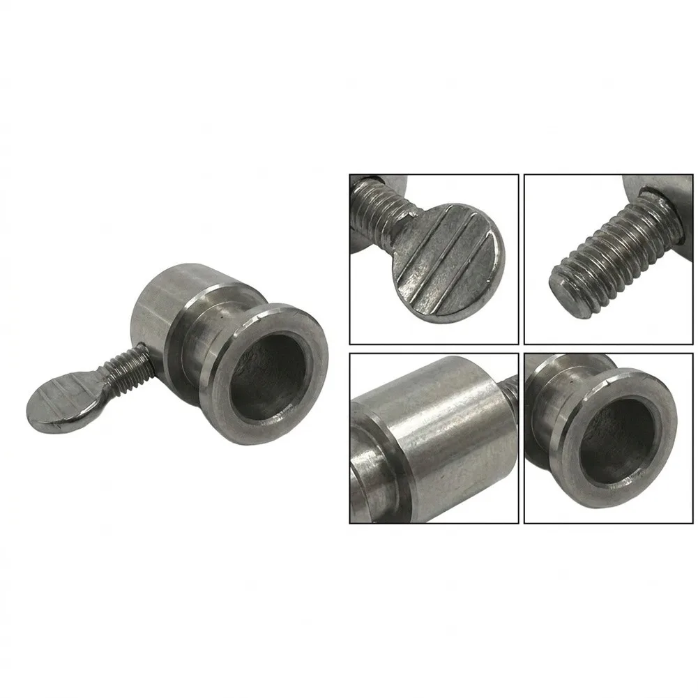 Iron Rotisserie Holder Set Limiting Sleeve For BBQ Grill Skewer Rod Balance Fixator Even Cooking Accessories