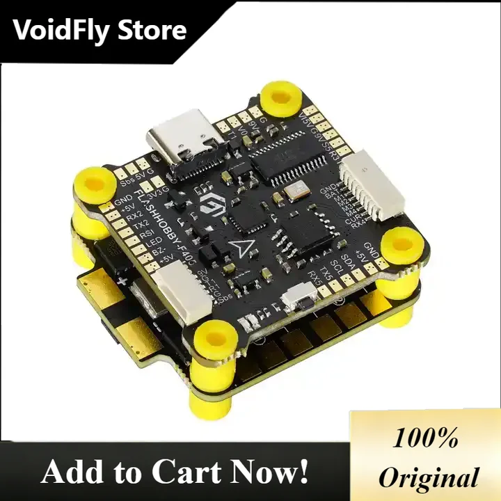 VoidFly For Flashhobby F405 FPV Drone Stack with BLHelis 60A 4 in 1 ESC MPU6000 Flight Controller Special Use Accessory