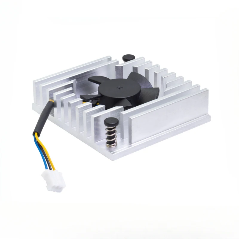 Banana Pi BPi‑R4 Dedicated Heatsink with Speed‑Controlled Cooling Fan, BananaPi R4 Development Board Heatsink