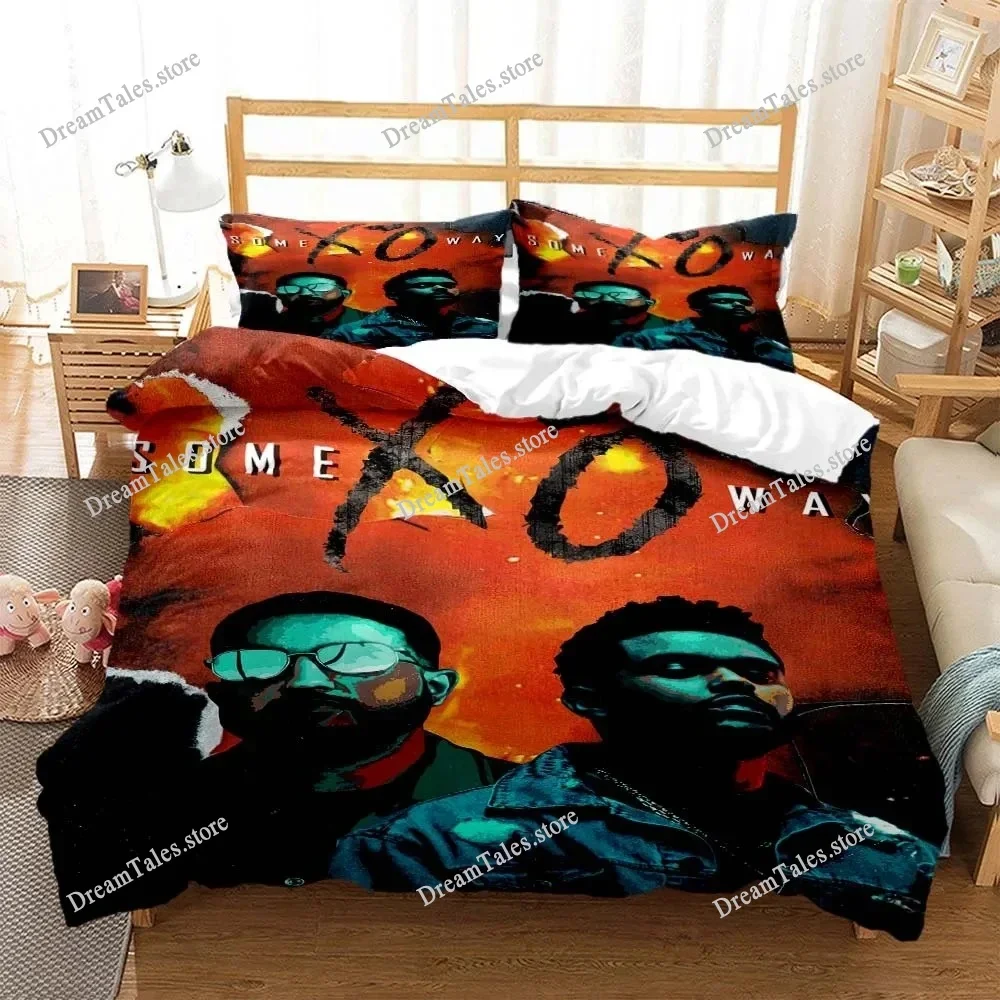 Die Weeknd Pop Singer 3D Fashion Printed Bedding Queen Bedding Set Customized King Size Bedding Set Soft and Comfortable741