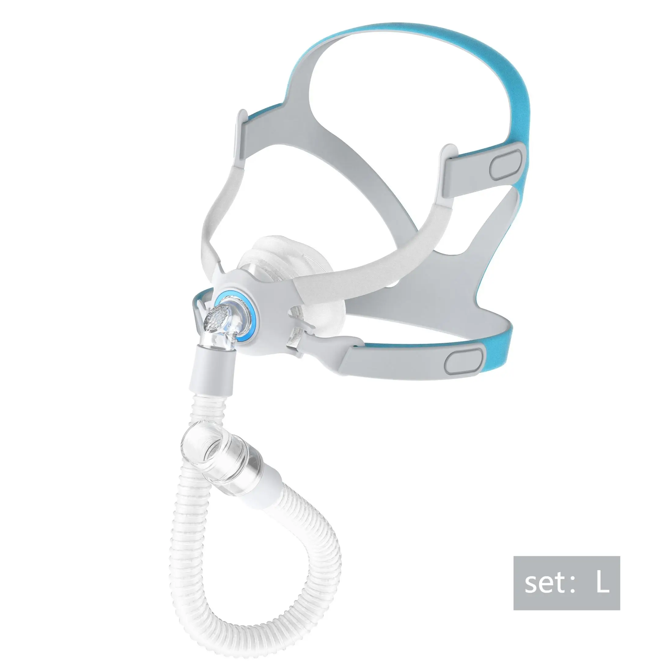 

CPAP Mask, Universal Nasal Pillows Sleep Mask Reusable, Includes Headband, Elbow/Swivel, Cushion and Tubing