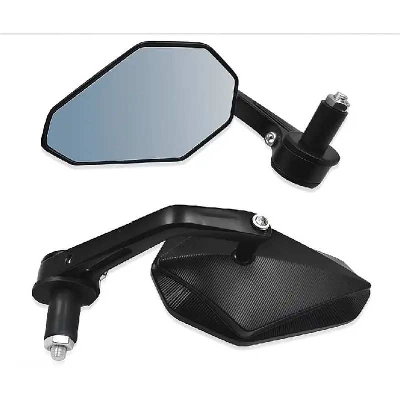 360° Adjustable Rearview Handlebar End Mirror Side Mirror For Yamaha MT-07 MT-09 BMW Honda CB650R Ducati Motorcycle-AS55