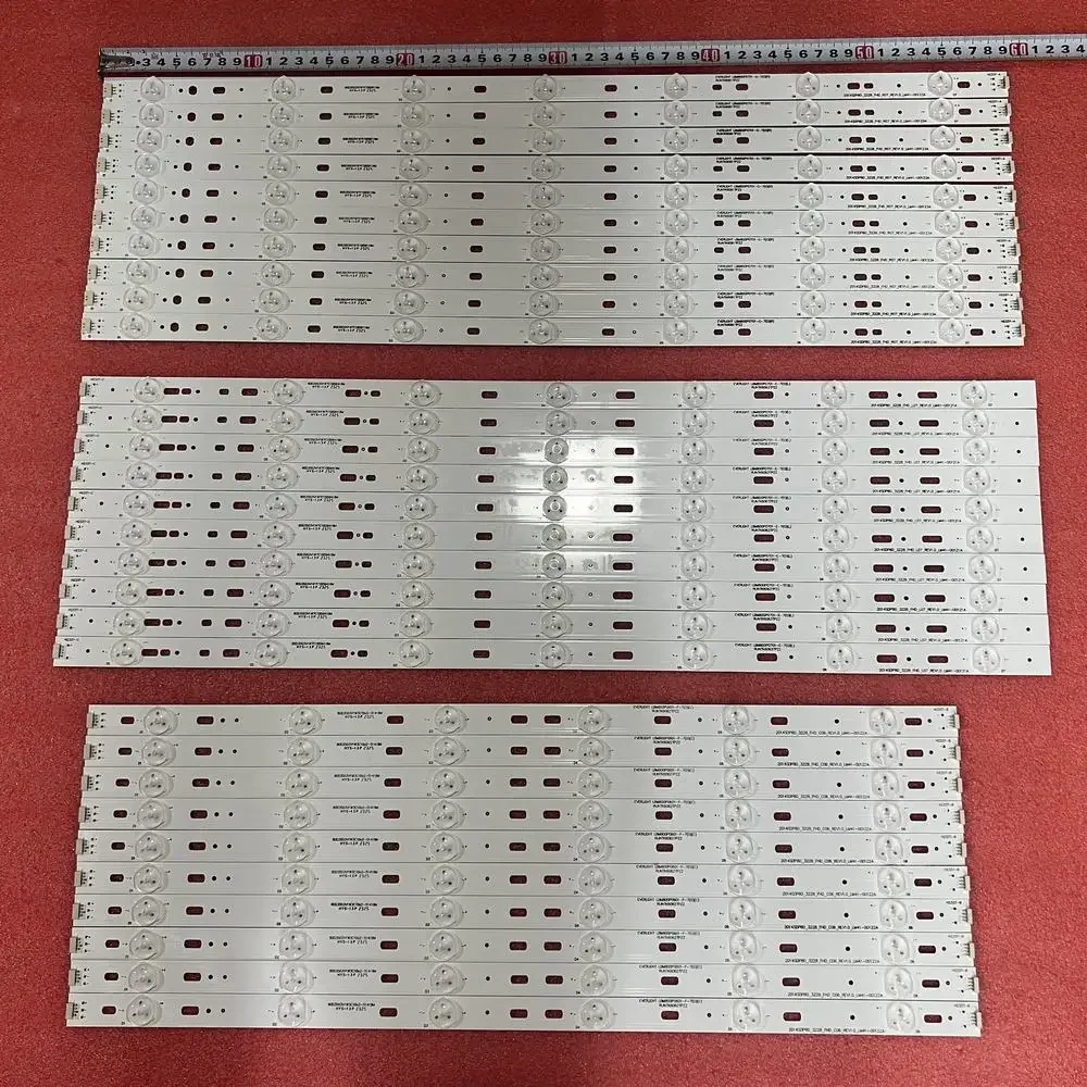 1set LED Strip For Sharp LC-80LE661U LCD-80X7000A LC-80UE30U SAMSUNG 2014SDP80 3228 FHD C06 R07 L07 LM41-00121A 00122A 00123A