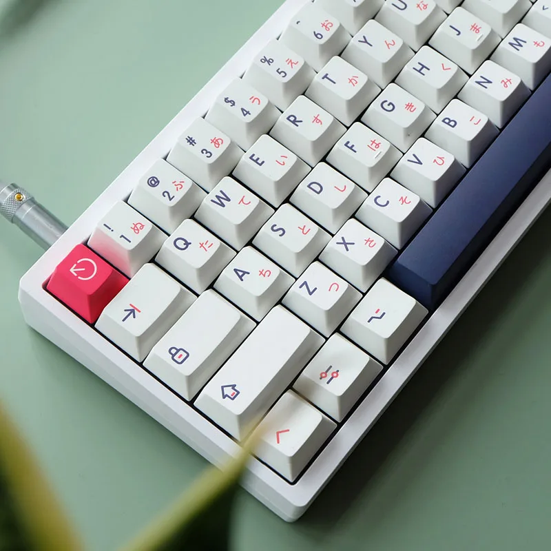 PBT Keycap Set para teclado mecânico, versão múltipla, XDA, perfil cereja