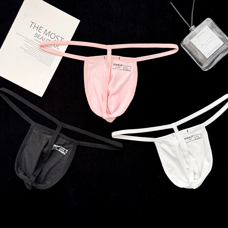 CMENIN 1 قطعة الرجال مثير سيور منخفضة الخصر تنفس سيسي واحد ثونغ مثليون جنسيا الرجال حزام رياضي سراويل رجل الملابس الداخلية ثونغ و G سلسلة #4