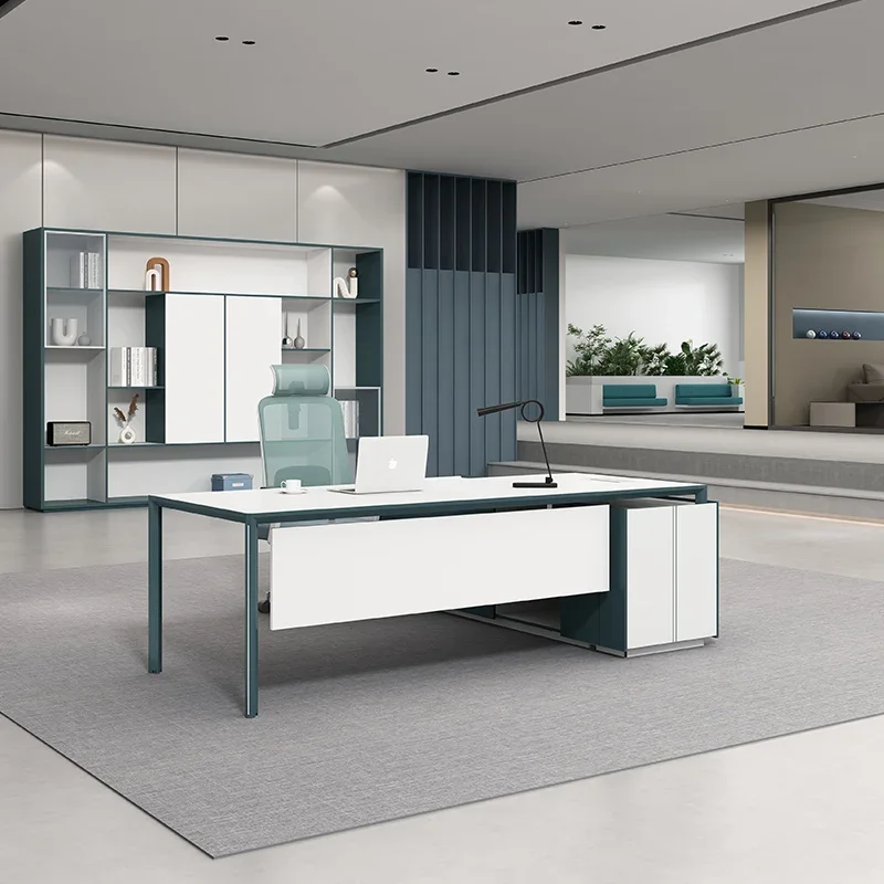 Aesthetic Office Desk Accessories Minimalist Furniture Multifunctional Organizer Computer Executive Tavolino Unique Furniture