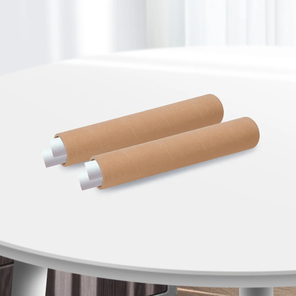 12 قطعة أنبوب تخزين الملصقات لمطبوعات المستندات الفنية، أنبوب ملصق ورقي قابل لإعادة الاستخدام لحقيبة حمل الرسم البريدية