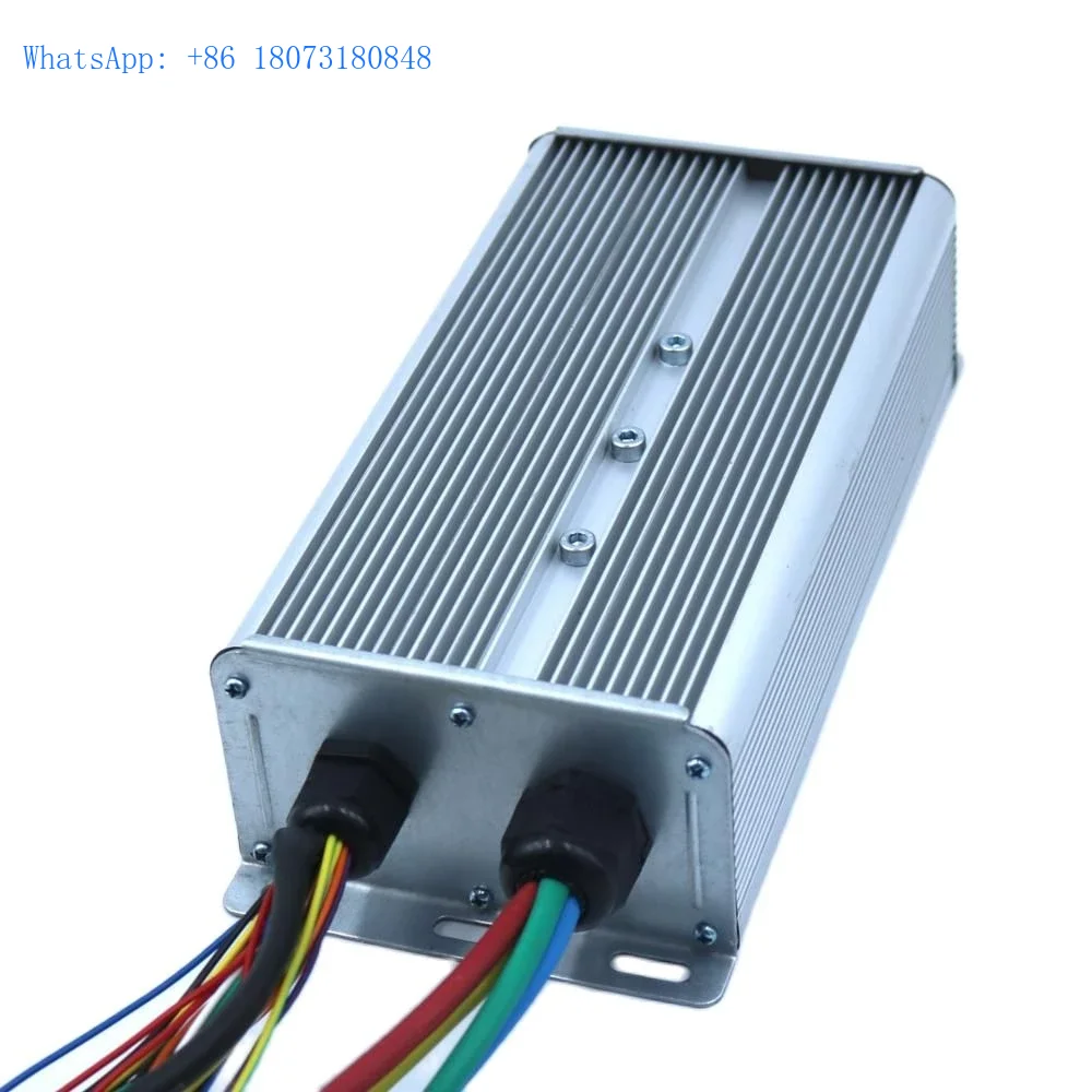 24 MOSFET 48-72V 3000W 80Amax BLDC motor controller, EV brushless speed controller, sensor&sensorless