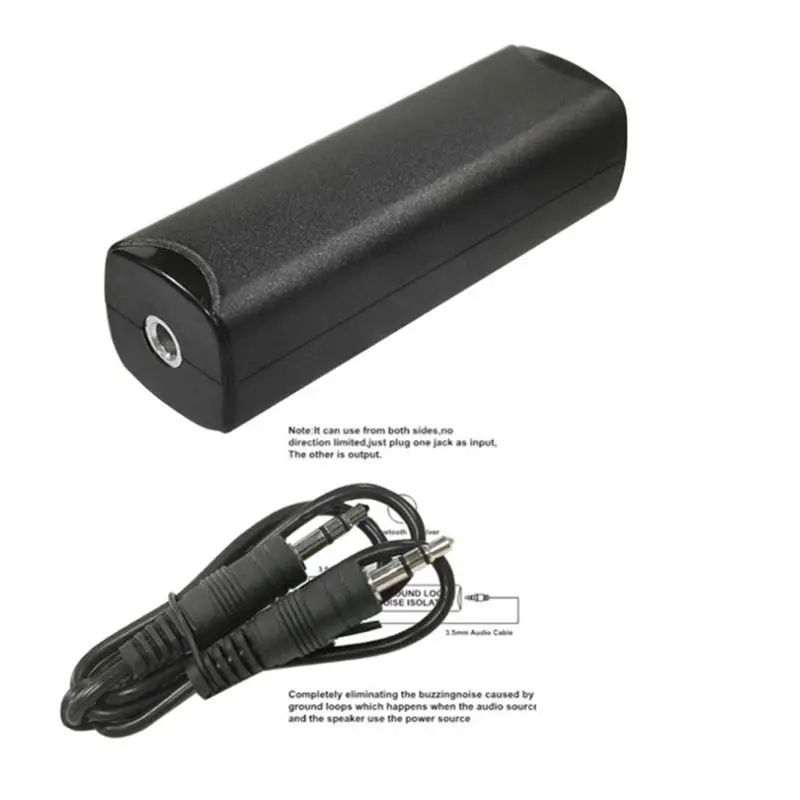 Car Home Audio Isolator 3.5Mm Common Ground Noise Filter For Reducing Auditory Ground Loop Distortion-N32R