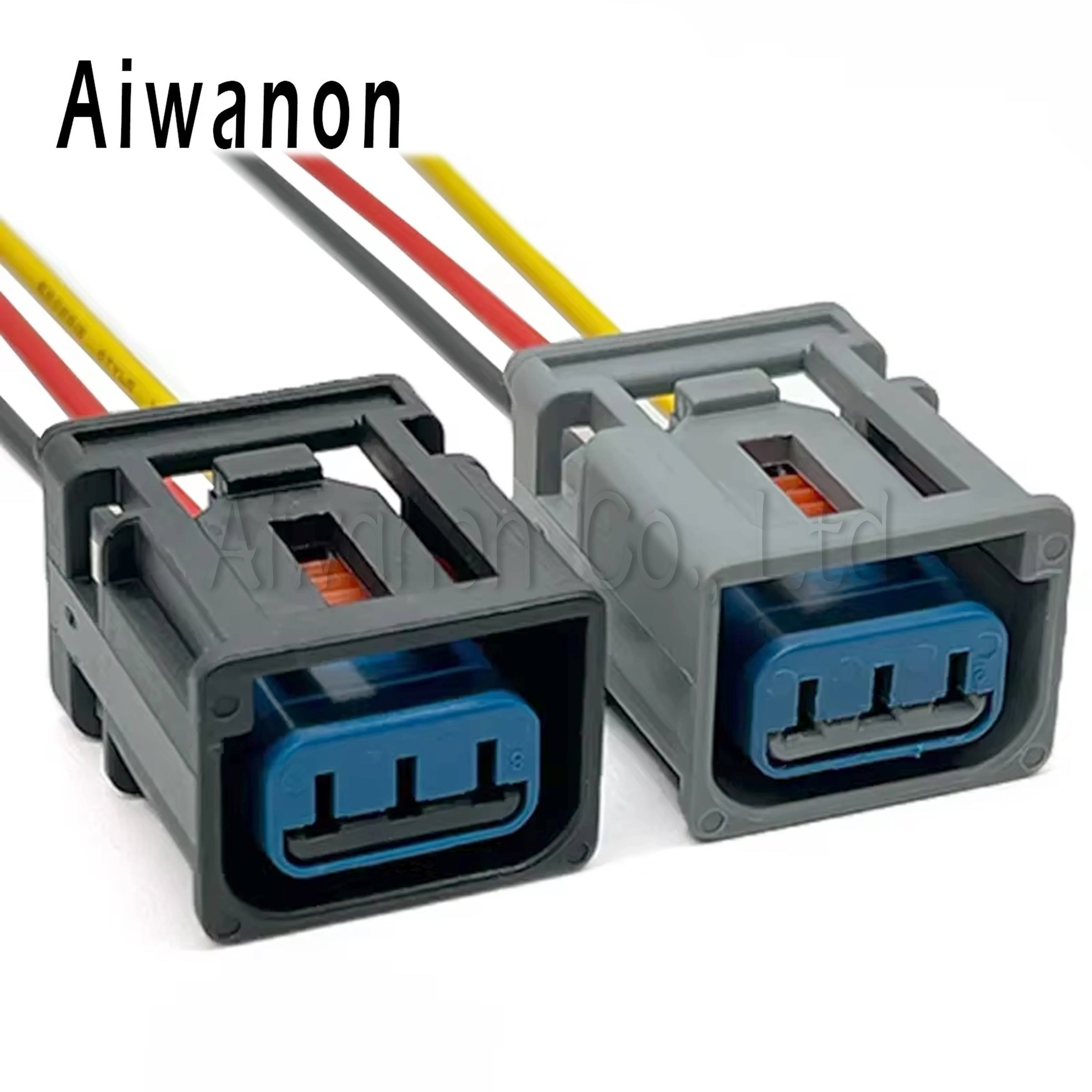 

1 Set 3 Pin Car Ignition Coil High Voltage Electrical Cable Connectors Female Wire Harness Plug 1W7T-14A464-MA For Ford Honda