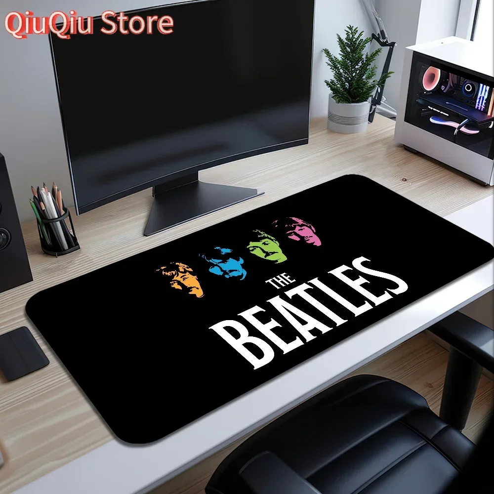 Band the b-beatles mouse pad grande tapete de mesa teclado ergonômico escritório borracha pc antiderrapante anti-desvanecimento casa personalizado melhor preço