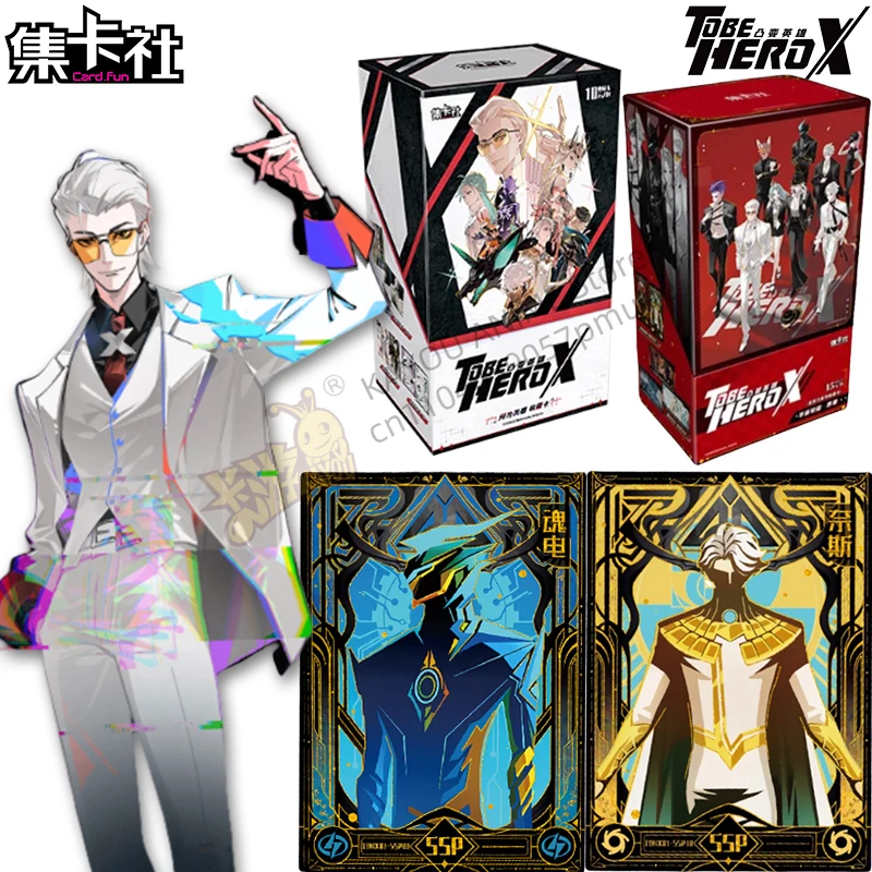 Card. Fun Convex Hero X Acrylic Collection Card Original Box Genuine Rare What Is A Hero Animation Cartoon Peripheral Toy Gift