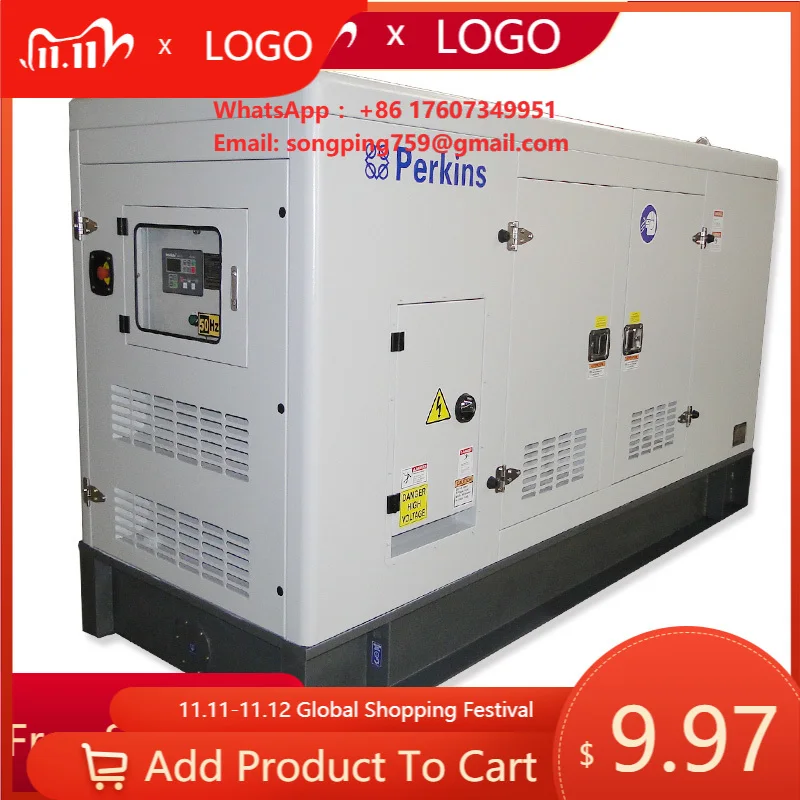 Changfa Compact 20KV 20KW Powerful Silent Marine Diesel Generator with EPA4 for House Use DC Power Motor