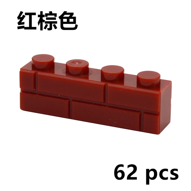 DIY Bausteine Wand Zahlen Bricks 1x2 1x3 1x4 L Punkte Pädagogisches Kreative Bau ziegel Größe Kompatibel Kleine Ziegel