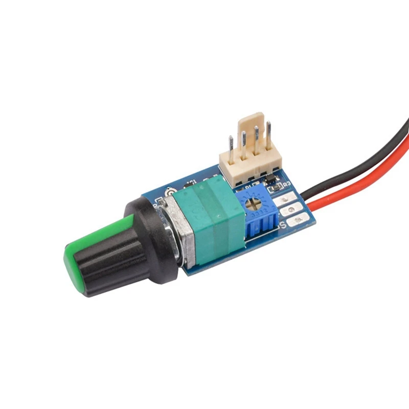 وحدة تحكم في سرعة المروحة DC12V 4P PWM مع مقبض وحدة المعالجة المركزية مفتاح التحكم في المروحة للحد من الضوضاء وتبديد الحرارة