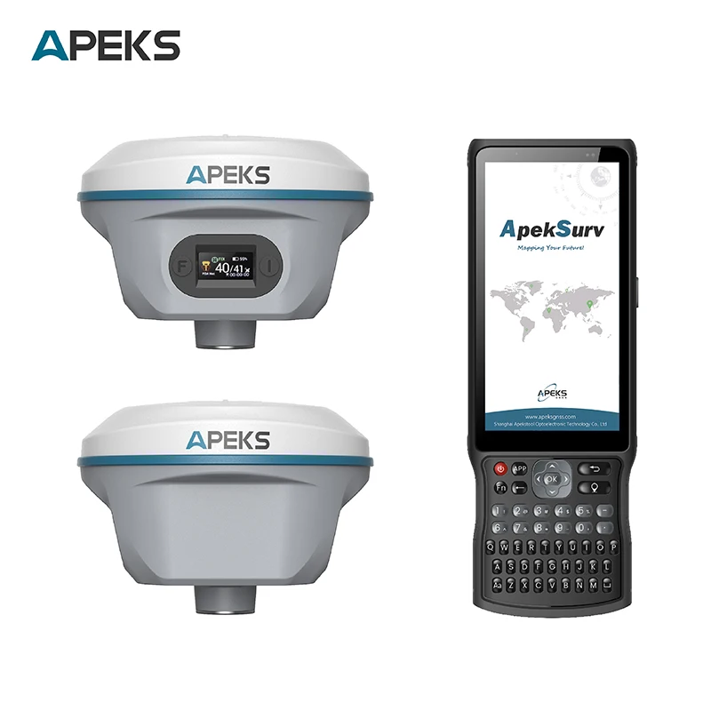 Portable GPS Survey Equipment Apeks AP20AR With 32Gb Rom Data Storage For AP20AR RTK GNSS Base Rover Customizable OEM Support