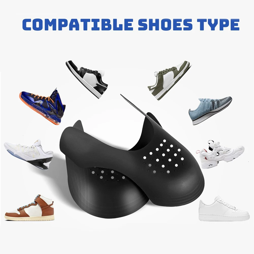 Anti Crease Shoe Head Protector Sneaker Anti-Wrinkle Bending Crack Toe Cap Support Stretcher for Shoe Protection Dropshipping
