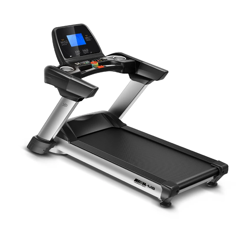 Professional Gym Fitness Equipment High Quality Steel Big Horsepower Electric Driving Type Handheld Heart Rate HD Calories