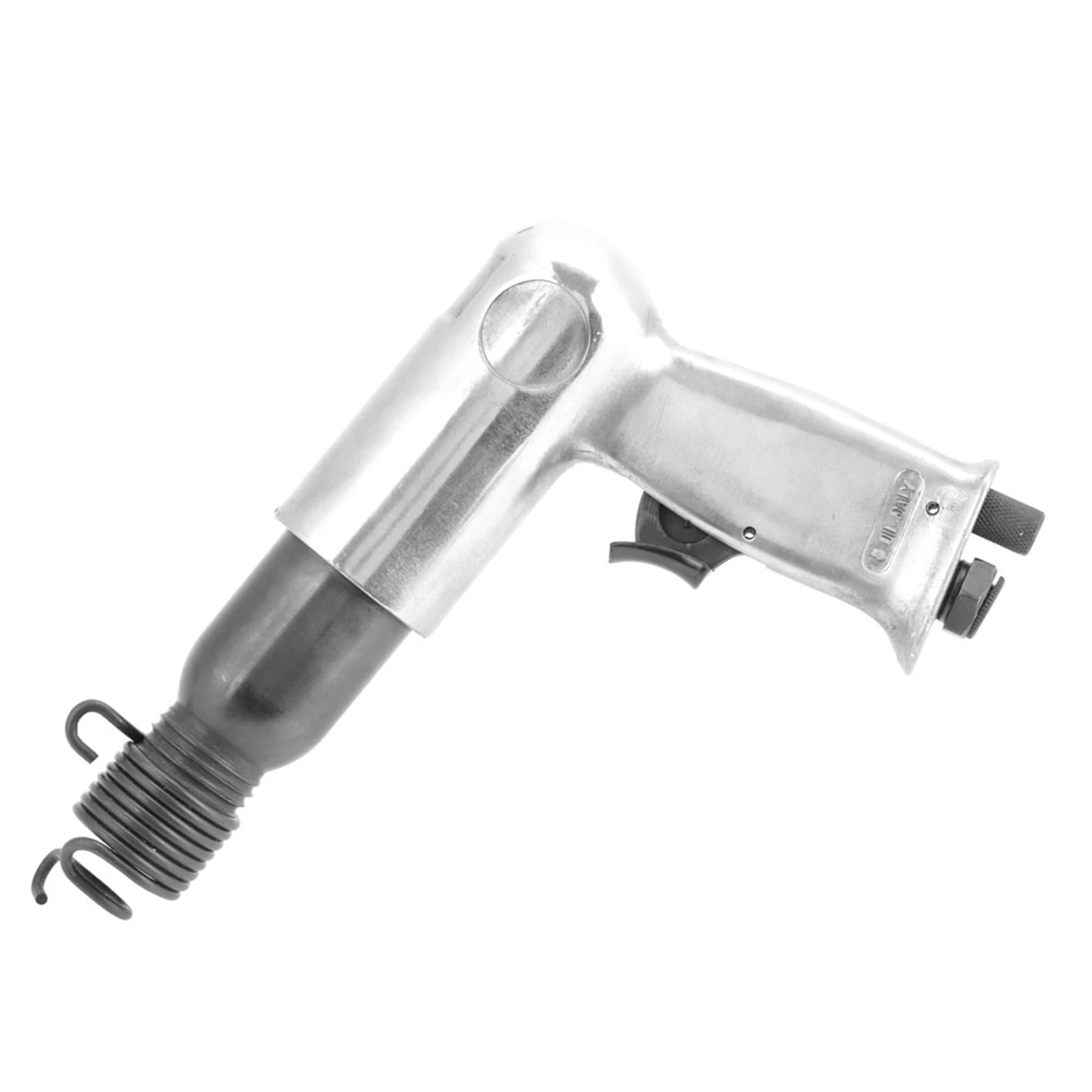 High Efficiency 190 Type Handheld Air Riveter Gun Round Head Pneumatic Riveting Tool 1/4" Inlet Powerful Stable Grip Easy to Use